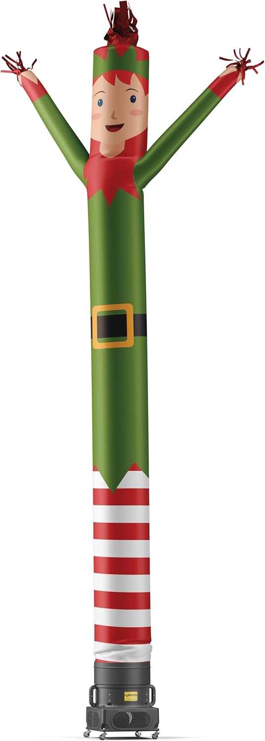 20-Feet Tall Air Dancers Inflatable Tube Man with 1 HP Sky Dancer Blower Q67527