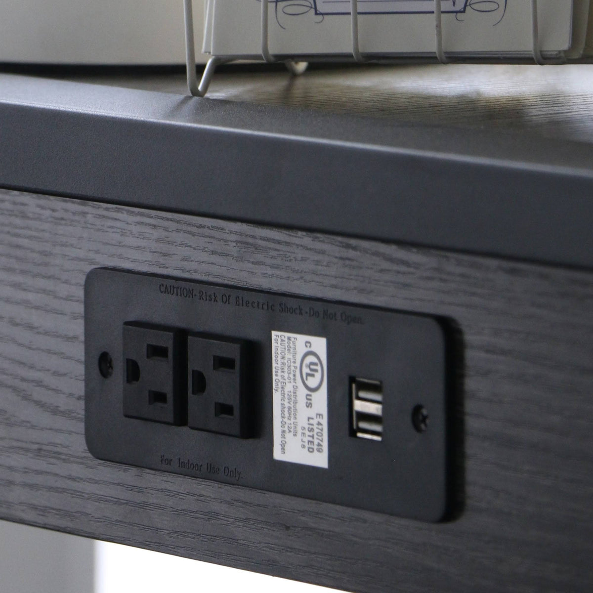 Dark Walnut Computer Desk E383937