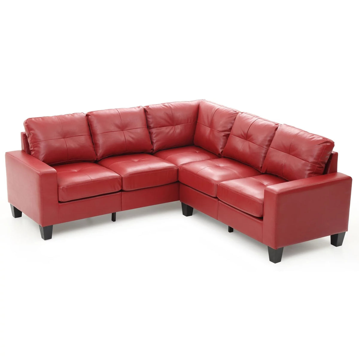 Red Sectional V40172