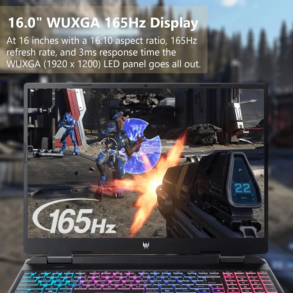 16" Gaming Laptop Intel Core i7 64GB DDR5 2TB SSD H62275