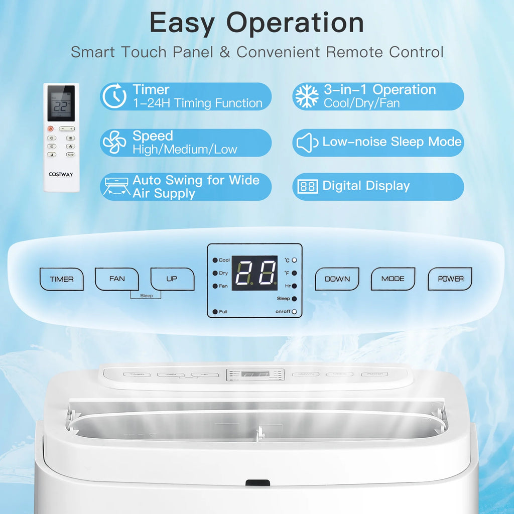 8150 BTU Portable Air Conditioner 3-in-1 L875779