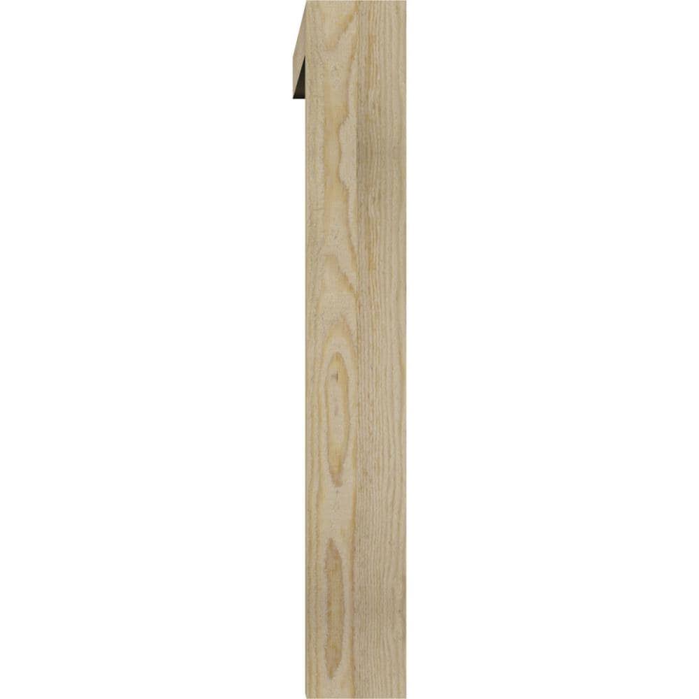 Rough Sawn Bracket with Offset Brace, Douglas Fir F41672